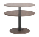 Hawley Walnut Adjustable Dining Table - Ornate Home