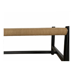 Hawthorn Black Large Bench - Ornate Home