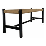 Hawthorn Black Small Bench - Ornate Home