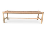 Hawthorn Natural Large Bench - Ornate Home