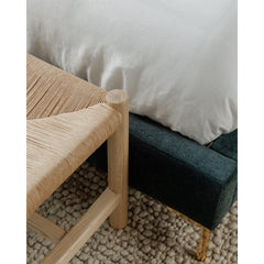 Hawthorn Natural Large Bench - Ornate Home