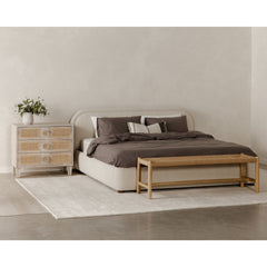Hawthorn Natural Large Bench - Ornate Home