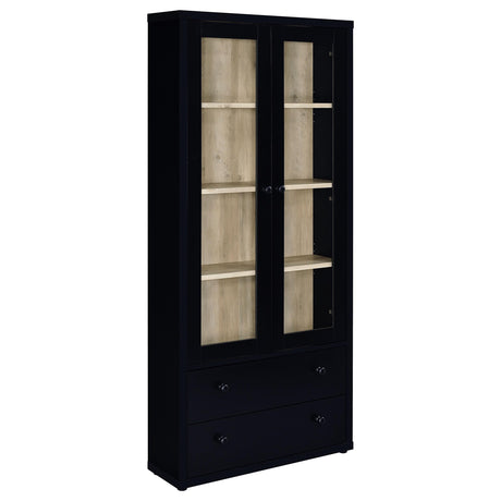 Hawthorne Black Accent Cabinet - Ornate Home