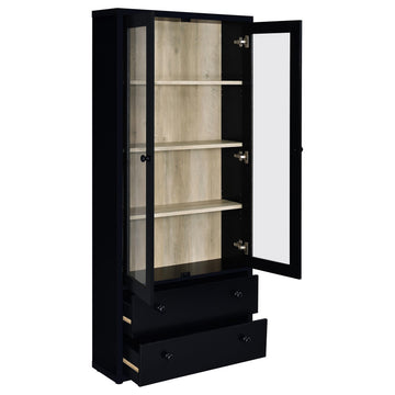 Hawthorne Black Accent Cabinet - Ornate Home