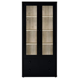Hawthorne Black Accent Cabinet - Ornate Home