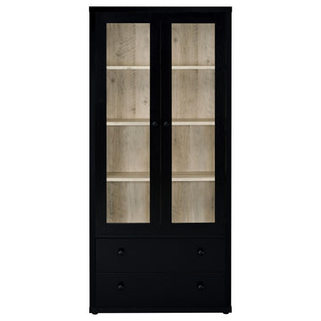 Hawthorne Black Accent Cabinet - Ornate Home