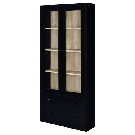 Hawthorne Black Accent Cabinet - Ornate Home