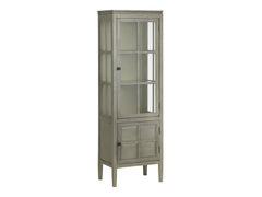 Hawthorne Estate Gray Curio Cabinet - Ornate Home