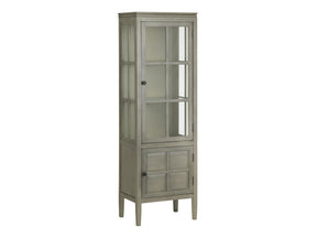 Hawthorne Estate Gray Curio Cabinet - Ornate Home
