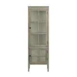 Hawthorne Estate Gray Curio Cabinet - Ornate Home