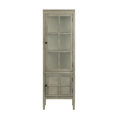 Hawthorne Estate Gray Curio Cabinet - Ornate Home