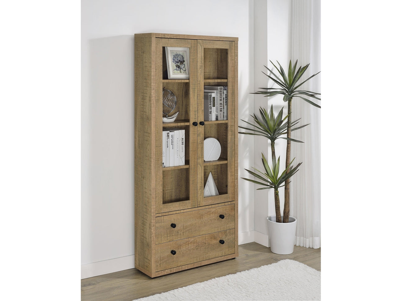 Hawthorne Mango Accent Cabinet - Ornate Home