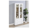 Hawthorne White Accent Cabinet - Ornate Home