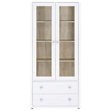 Hawthorne White Accent Cabinet - Ornate Home