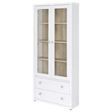 Hawthorne White Accent Cabinet - Ornate Home