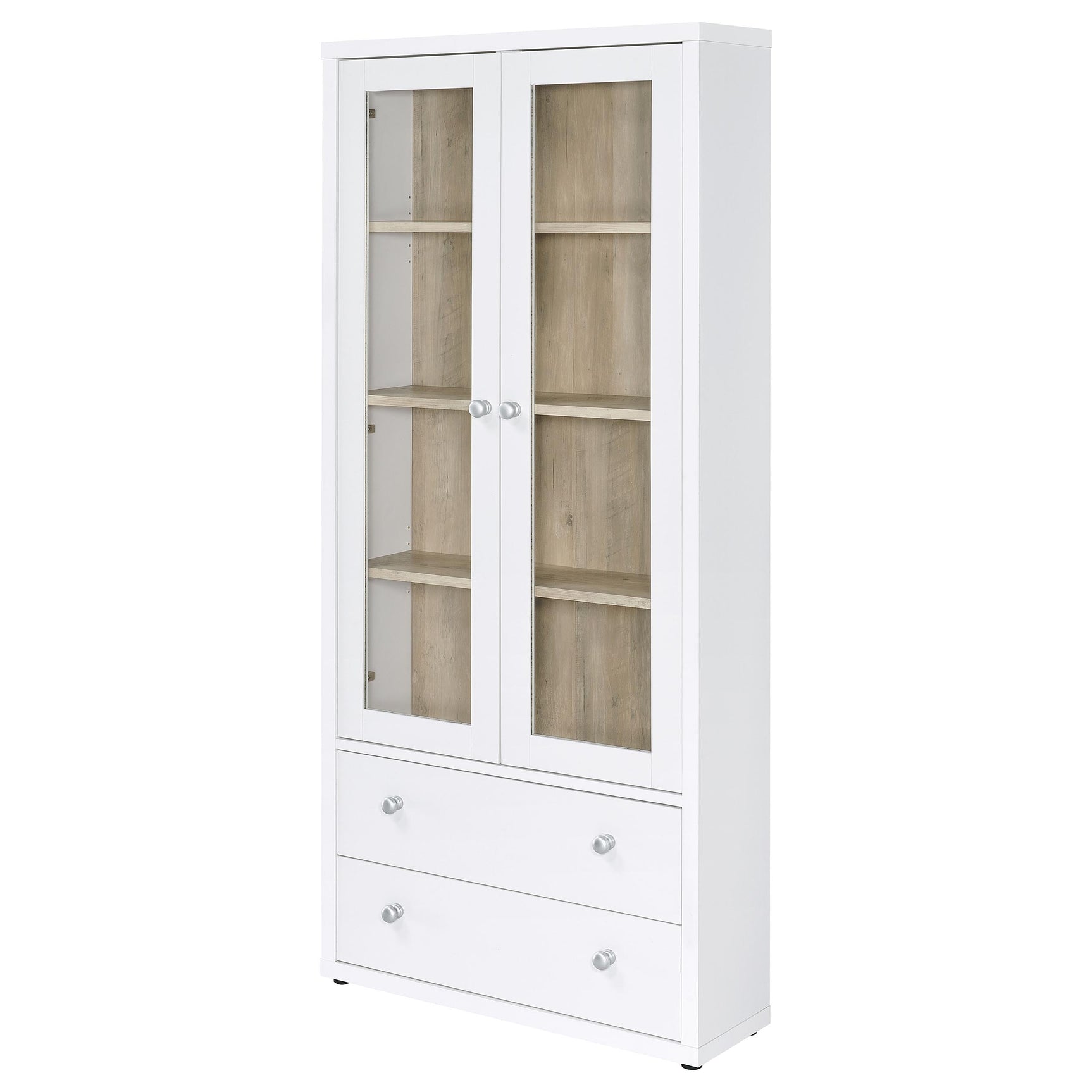 Hawthorne White Accent Cabinet - Ornate Home