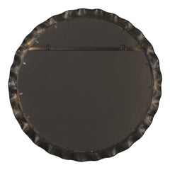 Haya Gold Round Mirror - Ornate Home