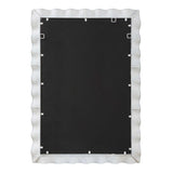 Haya White Scalloped Mirror - Ornate Home