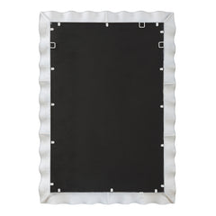 Haya White Scalloped Mirror - Ornate Home