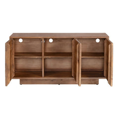 Hayden Brown Three-Door Sideboard - Ornate Home