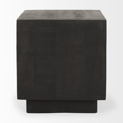 Hayden Dark Brown Wood End/Side Table - Ornate Home