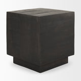 Hayden Dark Brown Wood End/Side Table - Ornate Home