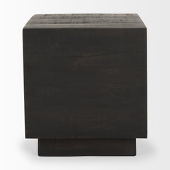Hayden Dark Brown Wood End/Side Table - Ornate Home