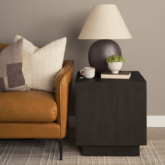 Hayden Dark Brown Wood End/Side Table - Ornate Home
