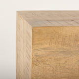 Hayden Light Brown Wood End/Side Table - Ornate Home
