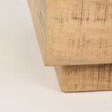 Hayden Light Brown Wood End/Side Table - Ornate Home