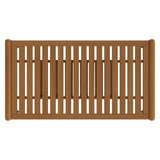 Hayden Natural 46 Inch Outdoor Patio Teak Wood Coffee Table - Ornate Home