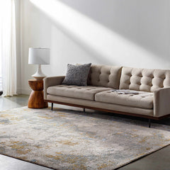 Haydn Rock Pattern Rug with Fringes - Ornate Home