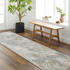 Haydn Rock Pattern Rug with Fringes - Ornate Home