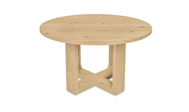 Hayes Rustic Oak Dining Table - Ornate Home