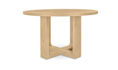 Hayes Rustic Oak Dining Table - Ornate Home