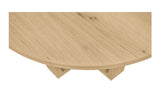 Hayes Rustic Oak Dining Table - Ornate Home