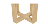 Hayes Rustic Oak Dining Table - Ornate Home