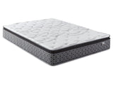 Hayes White 11" Eastern King Pillow Top Memory Foam Hybrid Mattress - Ornate Home