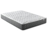 Hayes White Queen Firm Tight Top Hybrid Mattress - Ornate Home