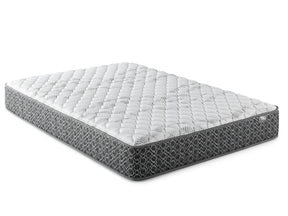 Hayes White Twin Firm Tight Top Hybrid Mattress - Ornate Home