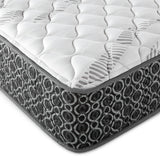 Hayes White Twin Firm Tight Top Hybrid Mattress - Ornate Home