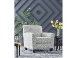 Hayesdale Black/Cream Accent Chair - Ornate Home