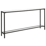 Hayley Black Console Table - Ornate Home