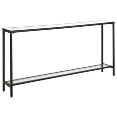 Hayley Black Console Table - Ornate Home
