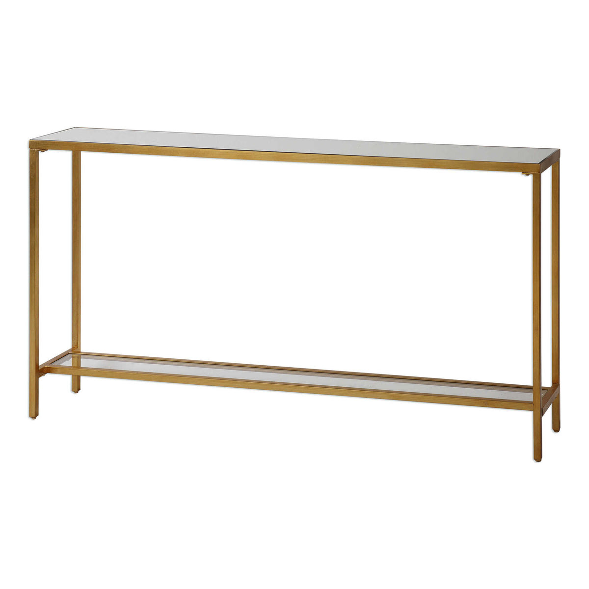 Hayley Gold Console Table - Ornate Home