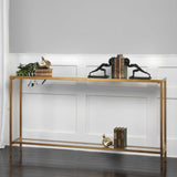 Hayley Gold Console Table - Ornate Home