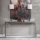 Hayley Silver Console Table - Ornate Home
