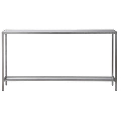 Hayley Silver Console Table - Ornate Home
