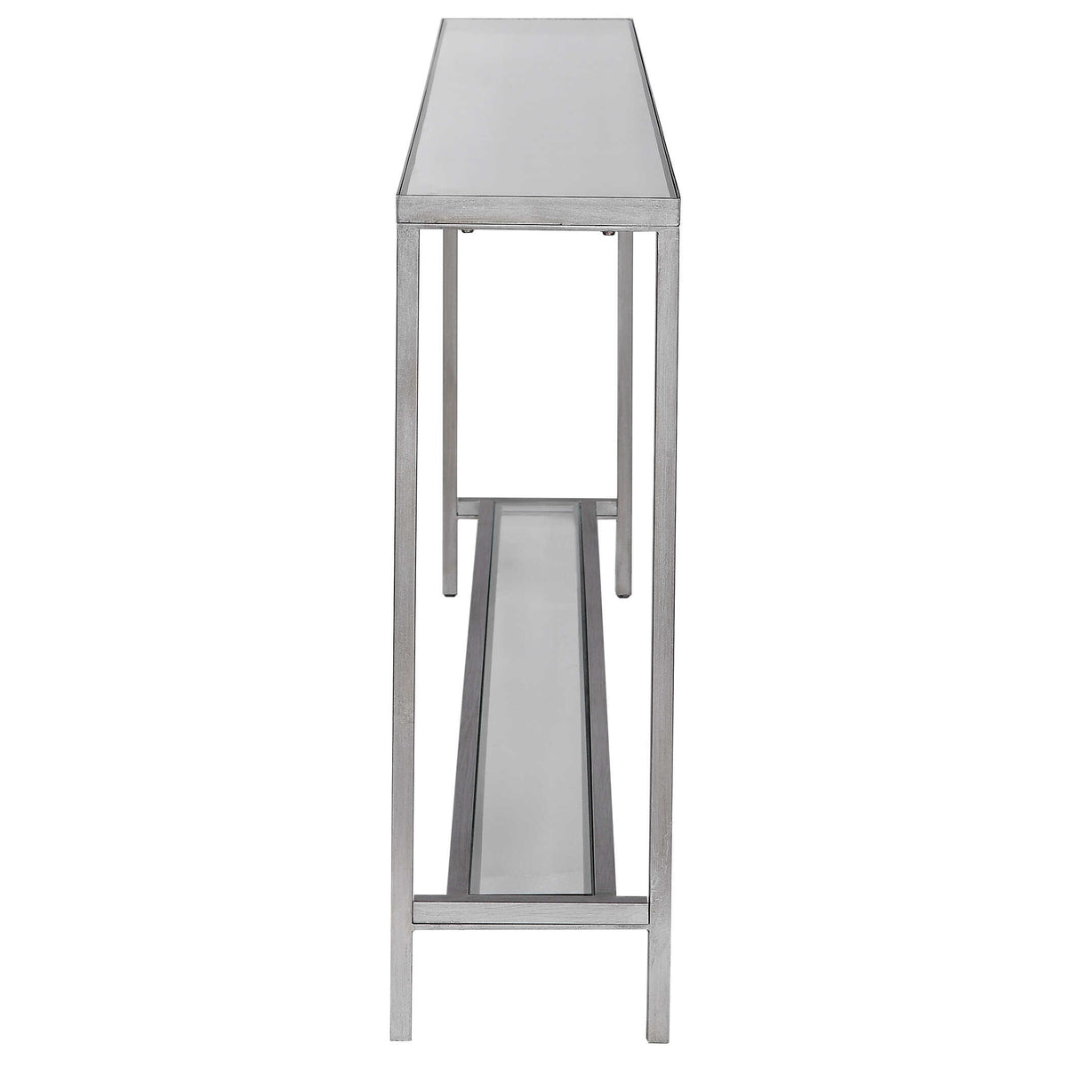 Hayley Silver Console Table - Ornate Home