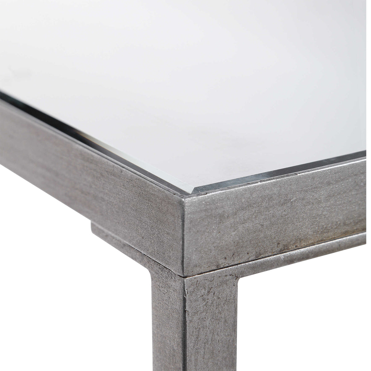 Hayley Silver Console Table - Ornate Home